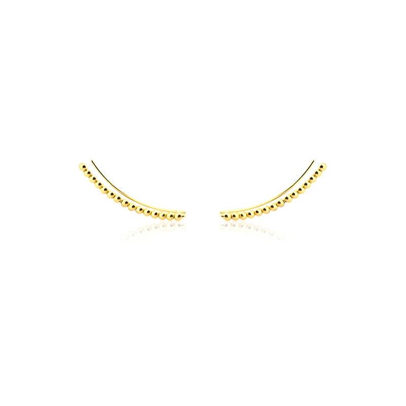 Boucle D'oreille Grimpante Constellation Dorée Image