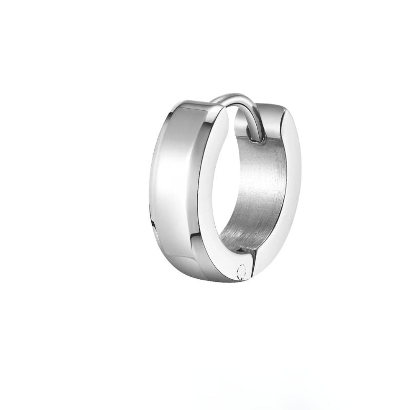 Boucle D'oreille Homme Anneau Simple et Discret Image