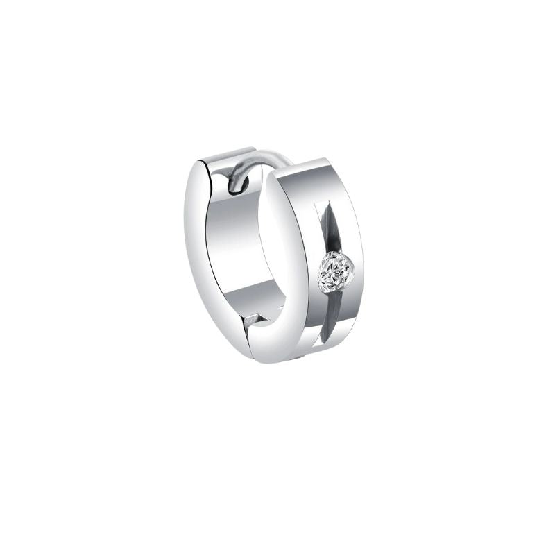 Boucle D'Oreille Homme Créole Chic Acier Inoxydable