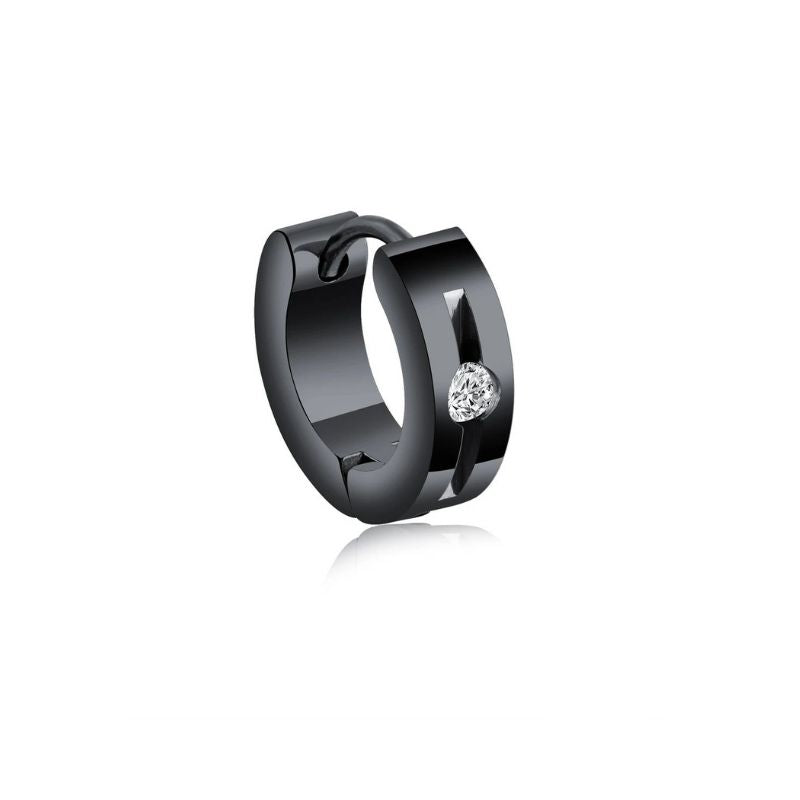 Boucle D'Oreille Homme Créole Chic Acier Inoxydable