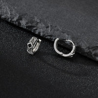 Boucle D'Oreille Homme Discret Viking Acier Inoxydable
