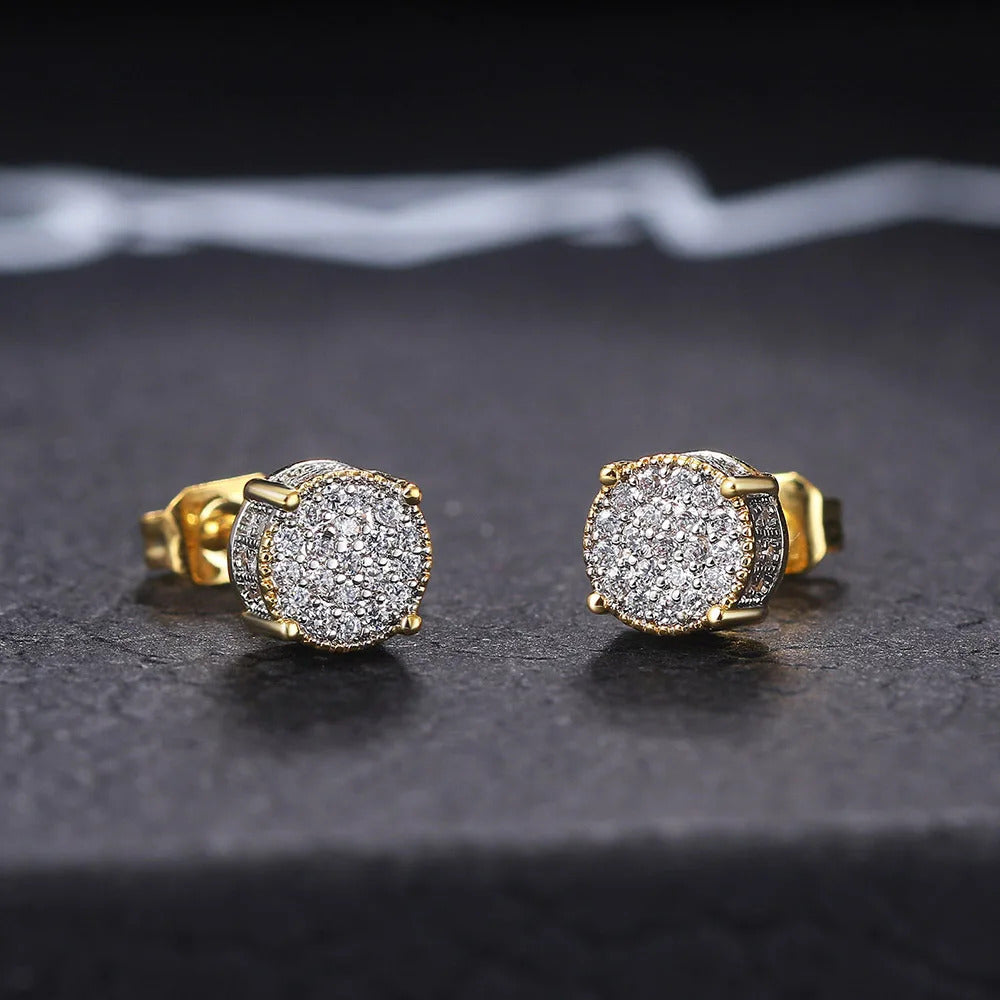 Boucle D'oreille Homme Luxe de Style Rétro Image