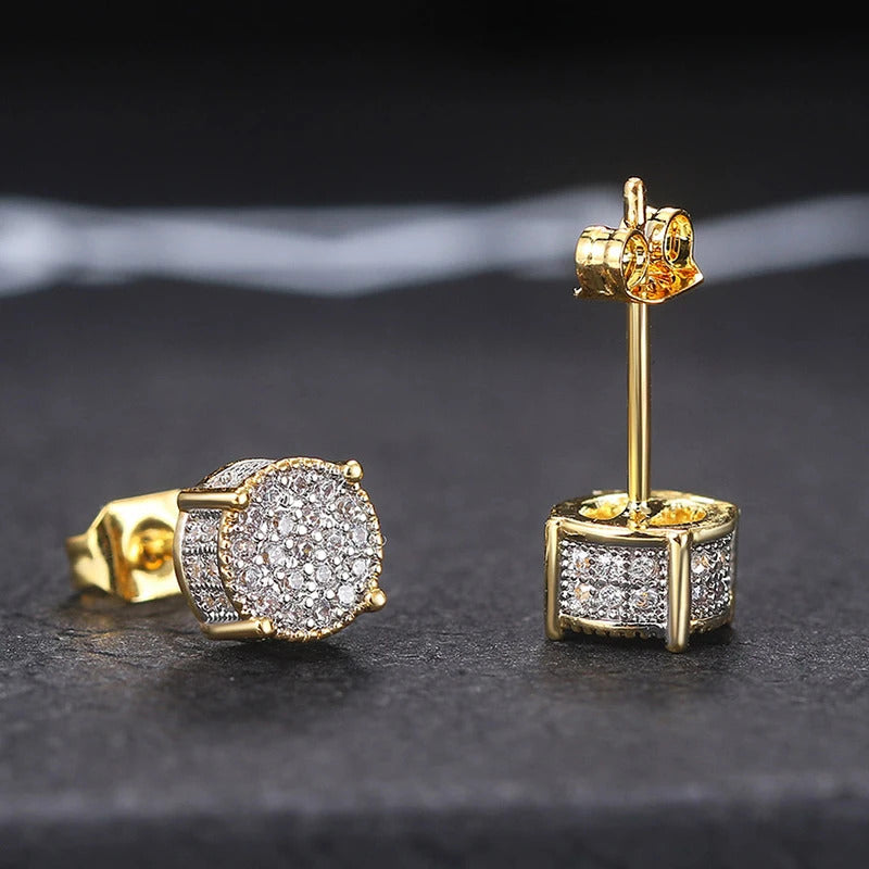 Boucle D'oreille Homme Luxe de Style Rétro Image