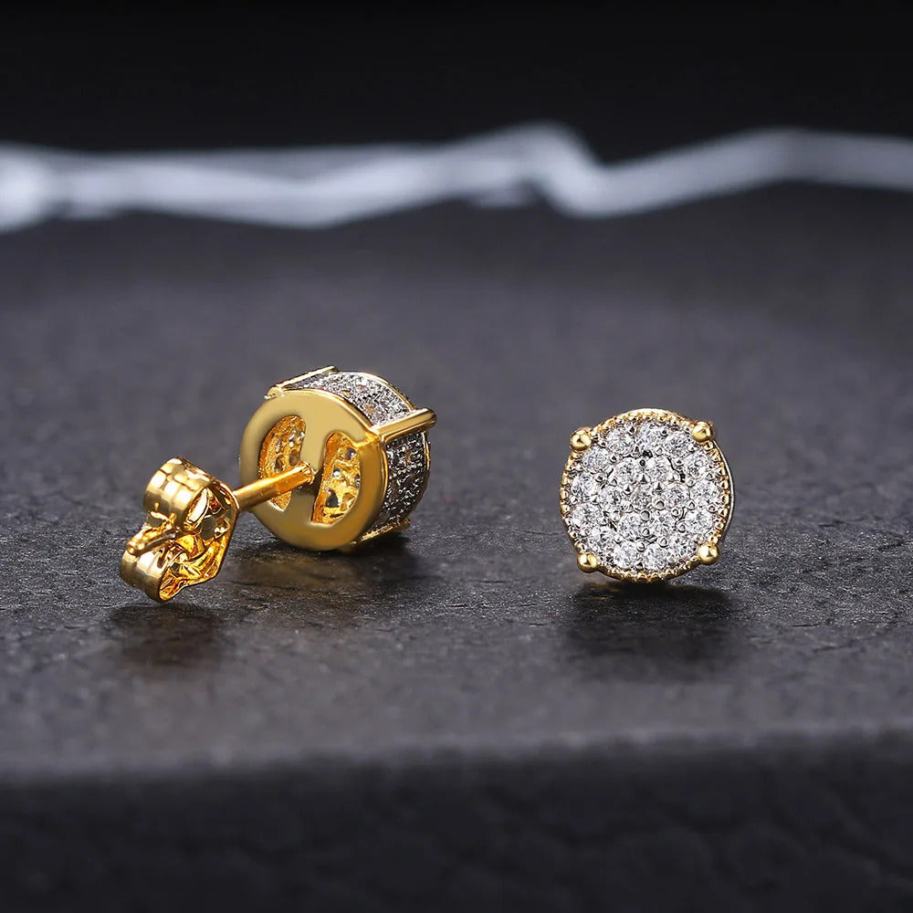 Boucle D'oreille Homme Luxe de Style Rétro Image