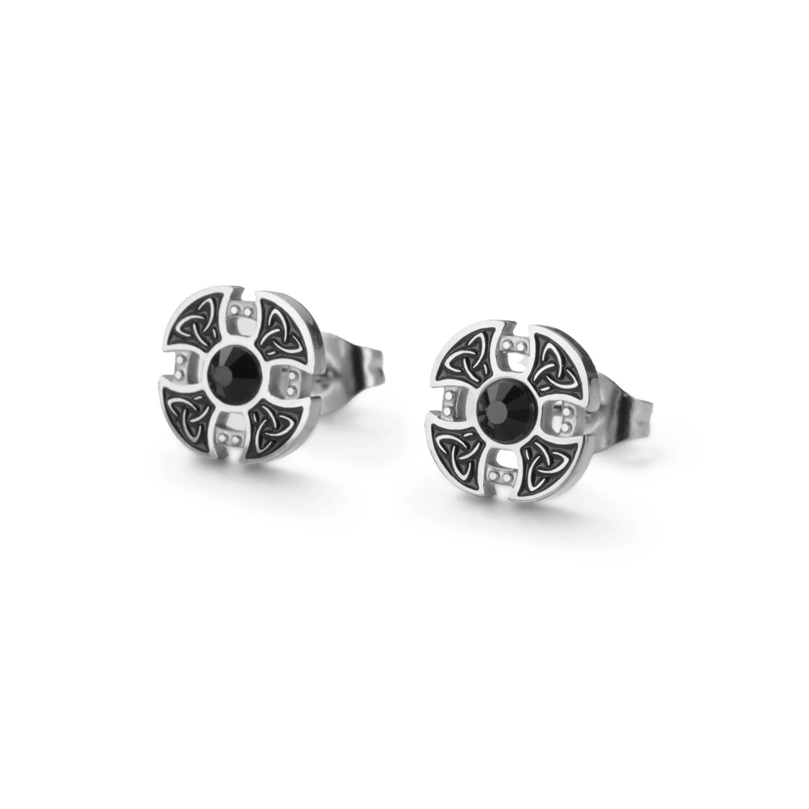 Boucle D'Oreille Homme Originale Celtique Acier Inoxydable