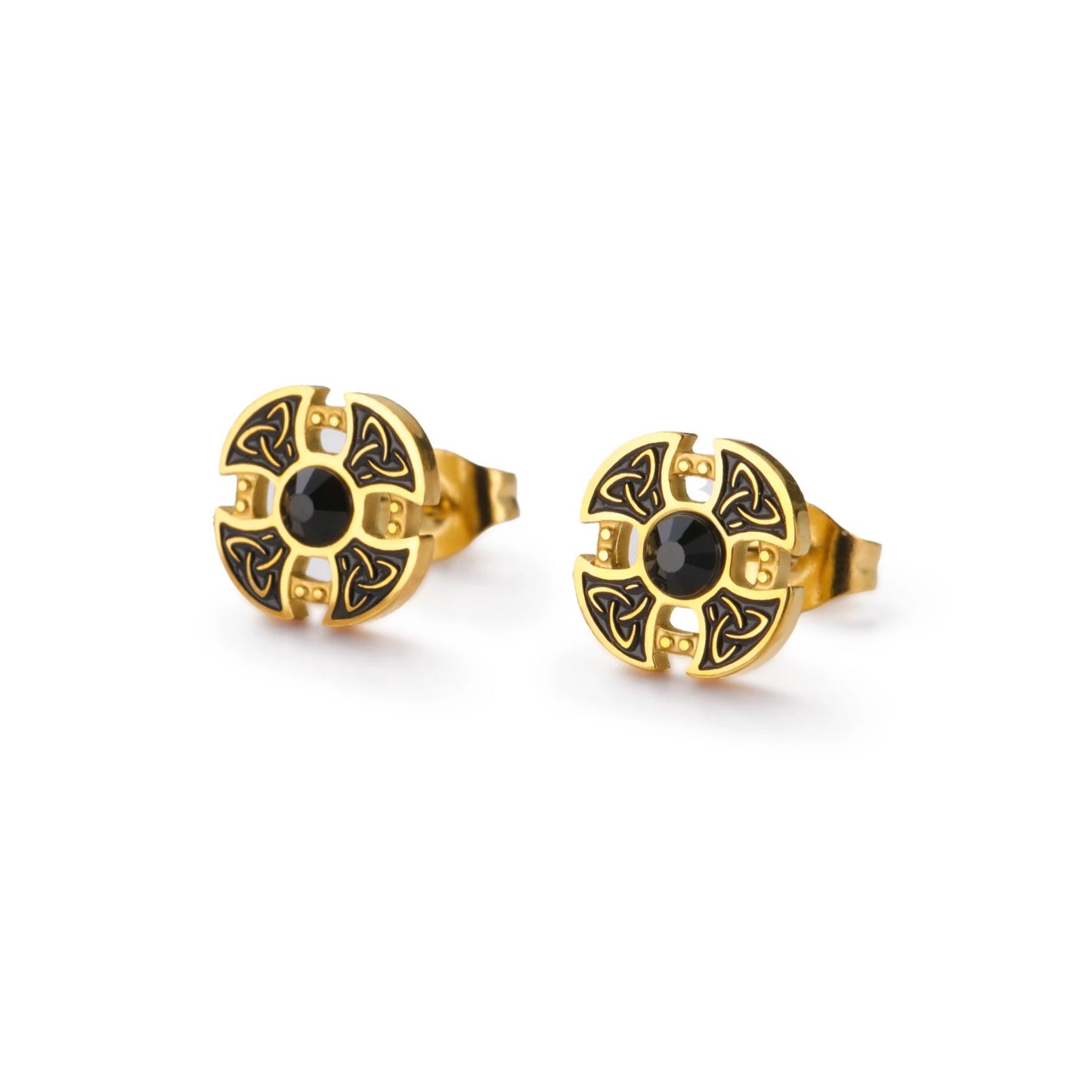 Boucle D'Oreille Homme Originale Celtique Acier Inoxydable