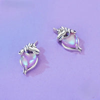 Boucle D'oreille Licorne Enchantée