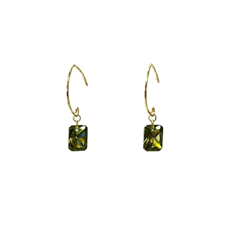 Boucle D'oreille Luxe avec Pierre Naturelle