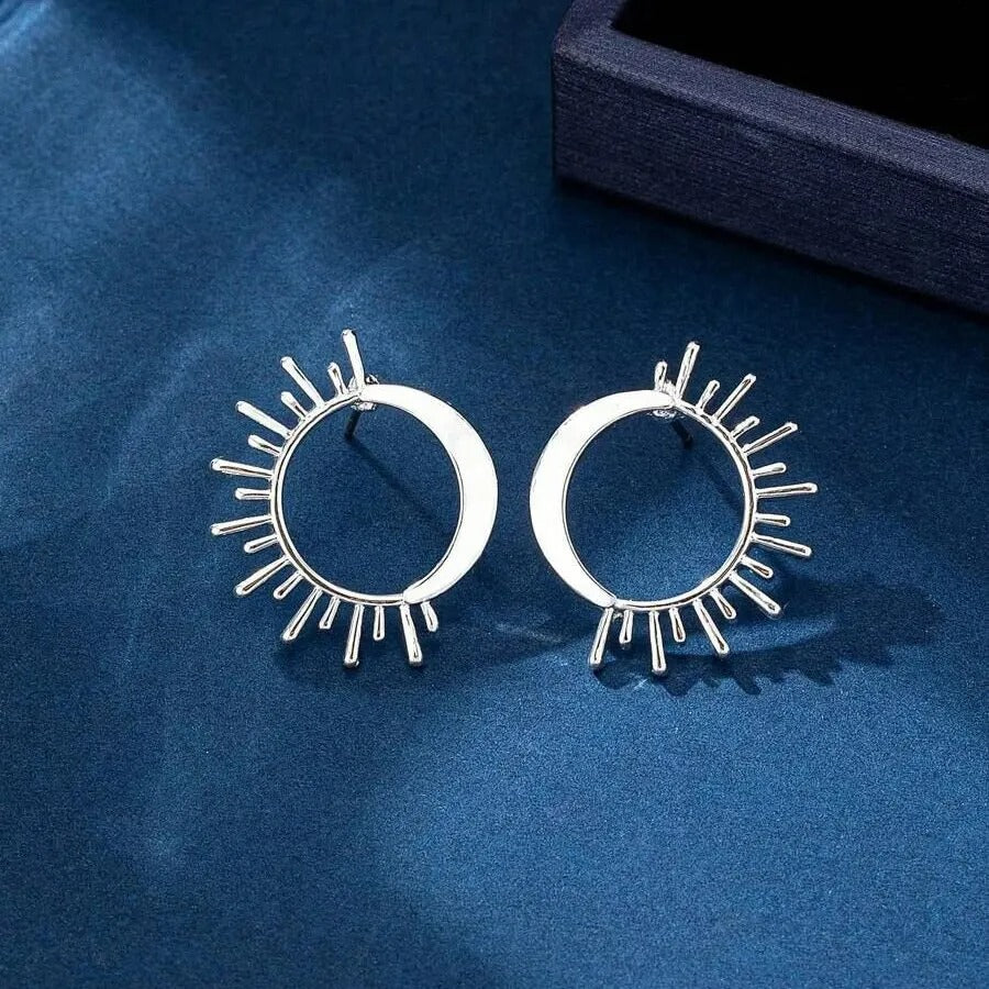 Boucle D'oreille Soleil Minimaliste