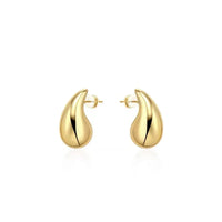 Boucle D'oreille Acier Inoxydable Chic et Raffinée sur fond blanc