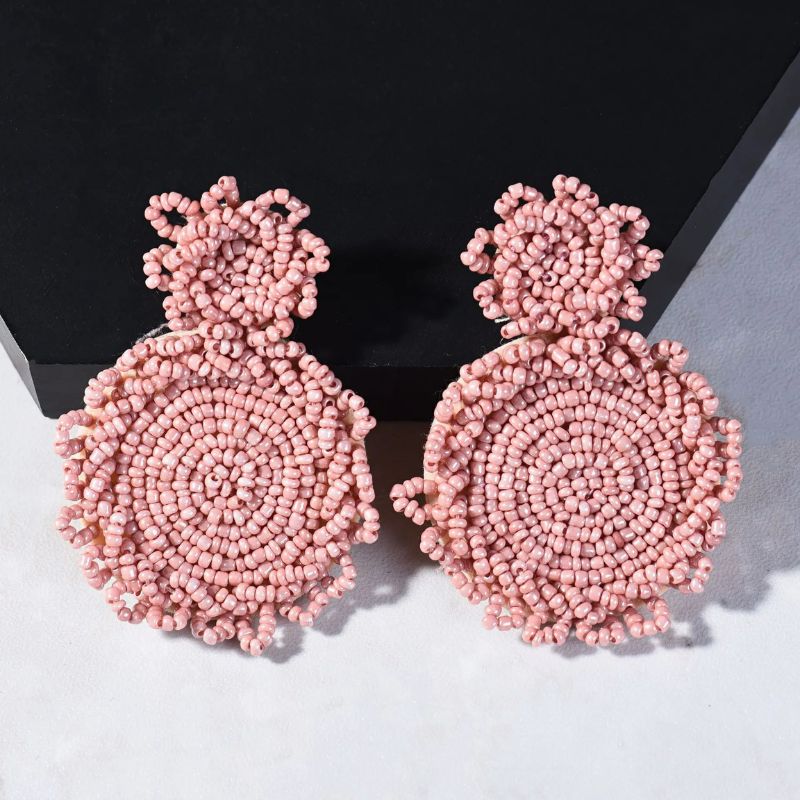 Boucle D'oreille Bohème Chic en Perles