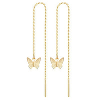 Boucle d'Oreille Chaine Papillon