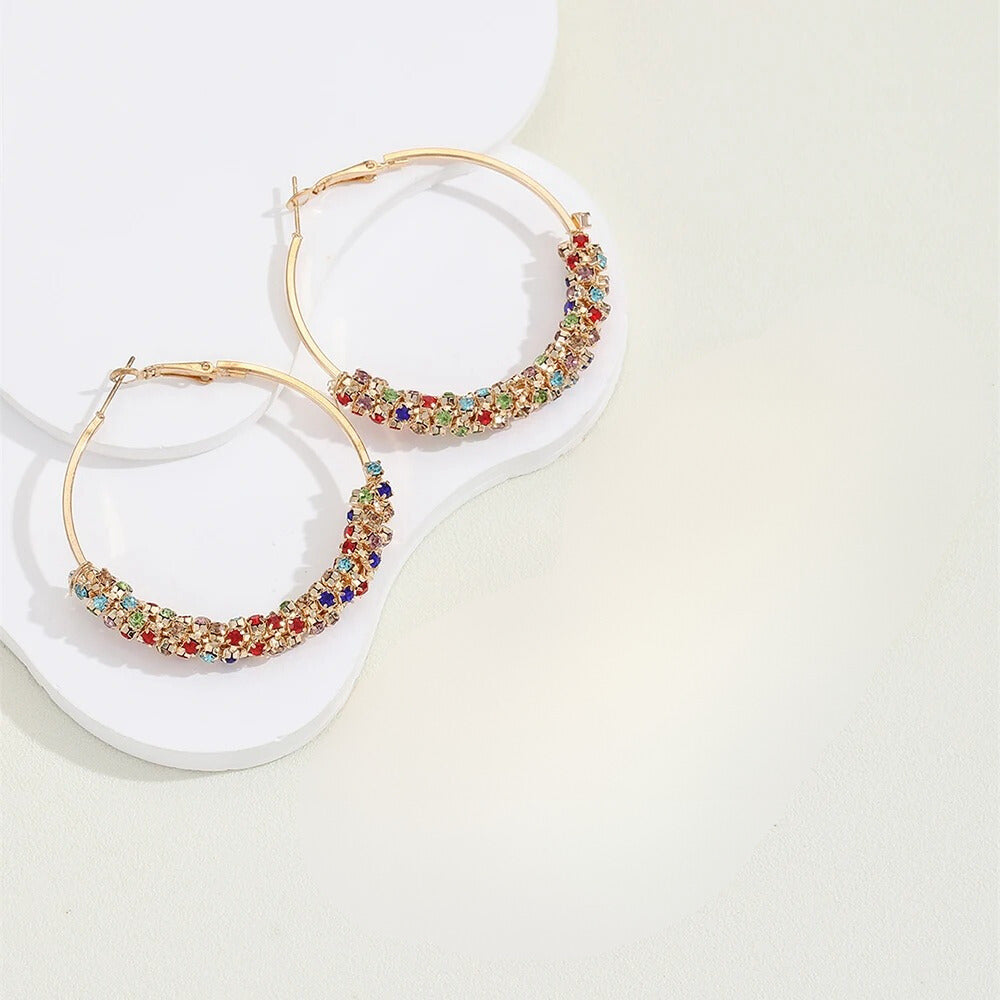Boucle d'Oreille Creole Originale Grand Cercle