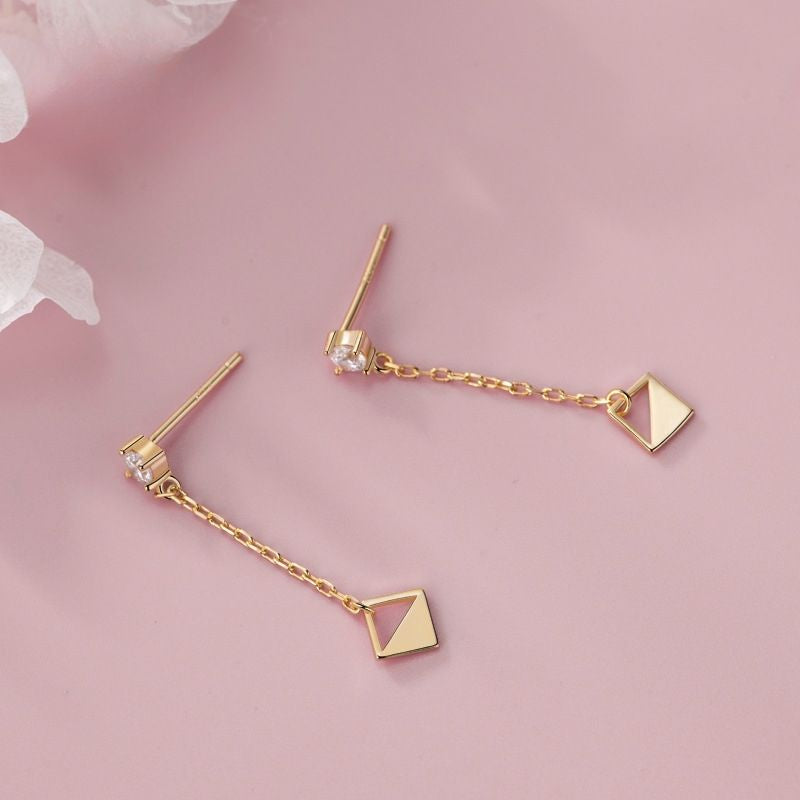 Boucle d'Oreille Dormeuse Femme Pendante