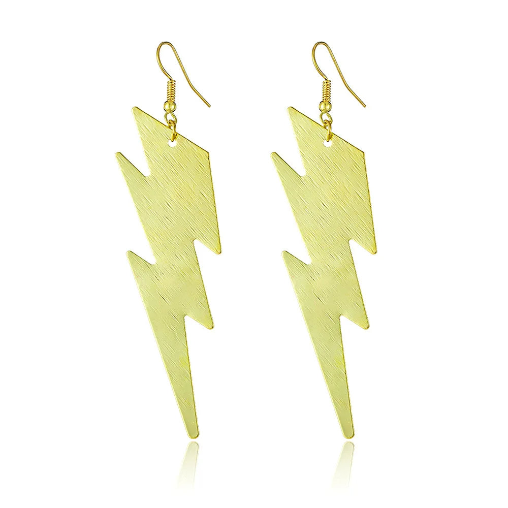 Boucle d'Oreille Eclair Tendance et Design Image