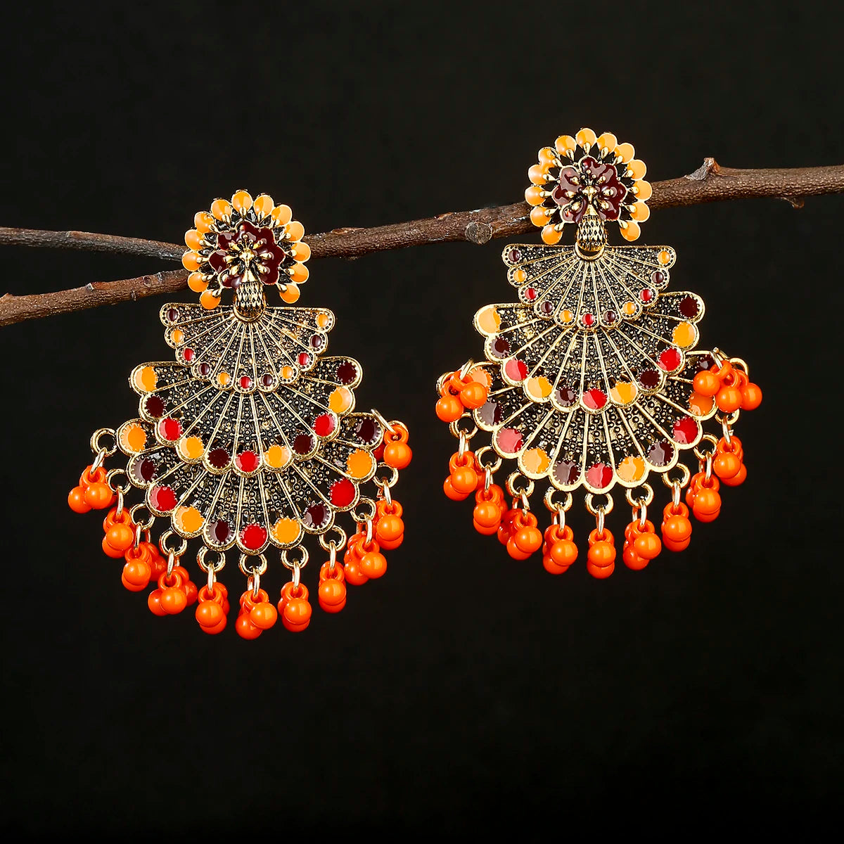 Boucle d'Oreille Gitane Vintage et Élégante