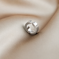 Boucle d'Oreille Homme Sans Trou Anneau - Acier inoxydable
