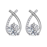 Boucle d'Oreille Luxe Femme en Forme de Goutte d'Eau