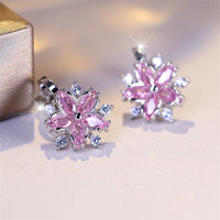Boucle d'Oreille a Pince Femme Sakura en Clip