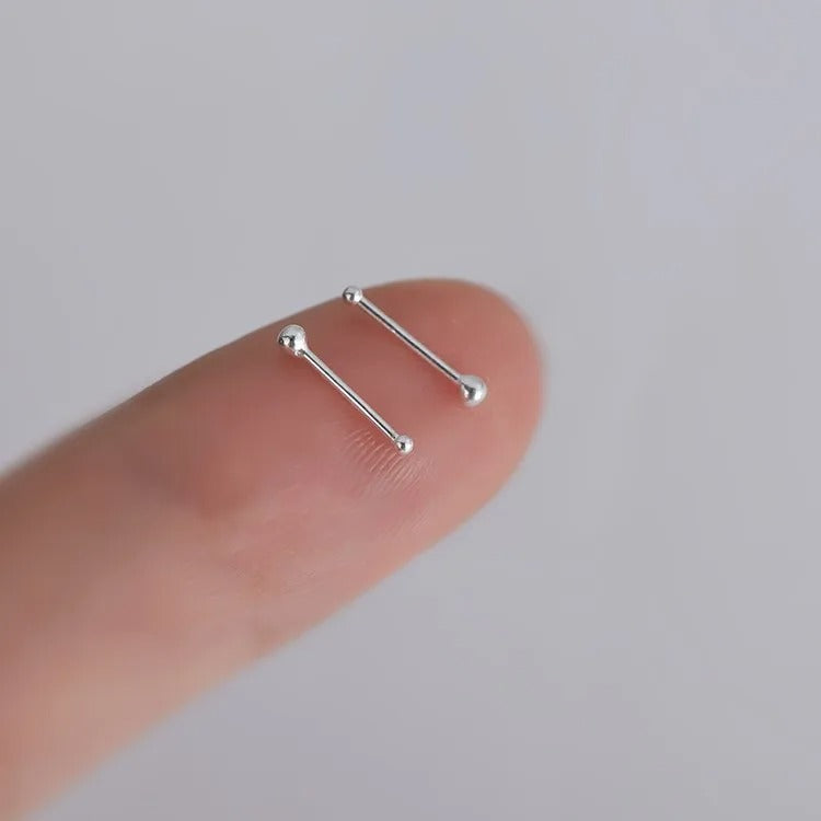 Boucle d'Oreille Puce Petites Boules Image