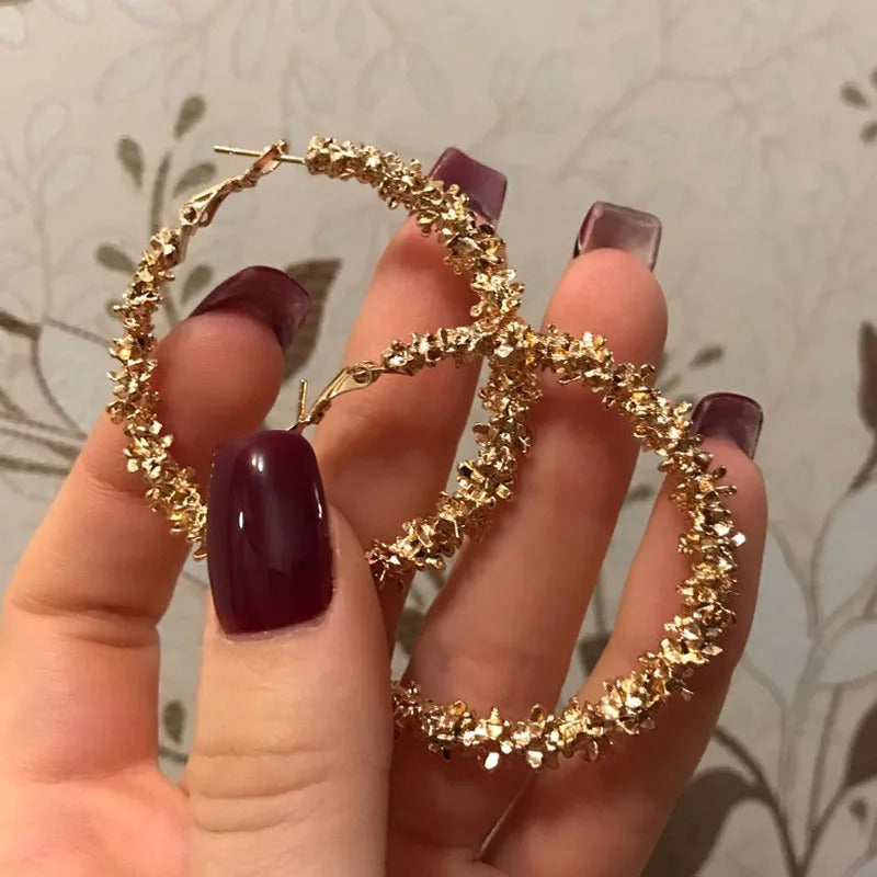 Boucle D'oreille Ronde Créole Image