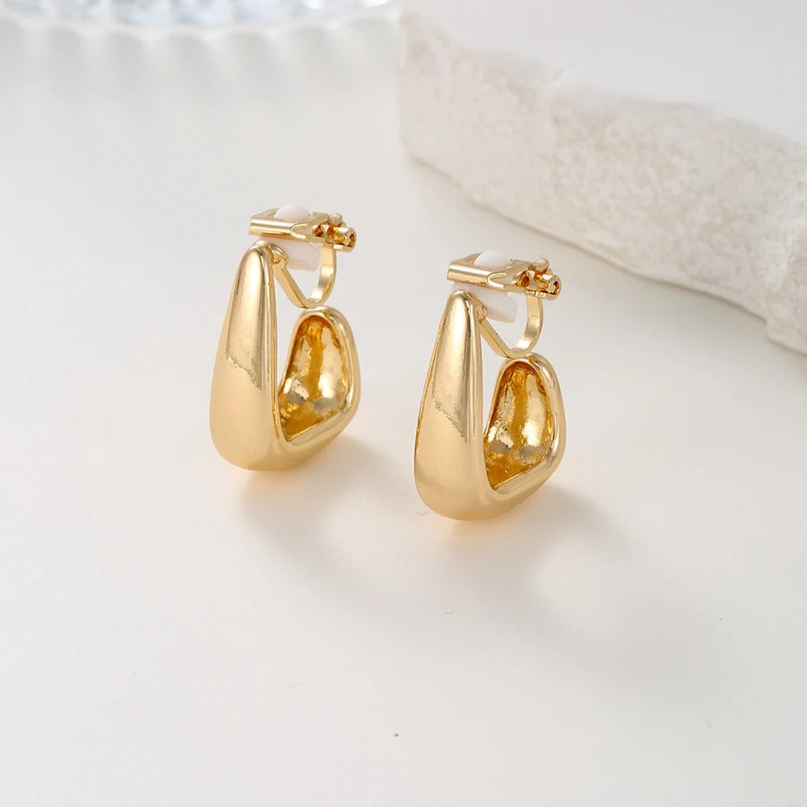 Boucles D'Oreilles Clips Goutte Chic