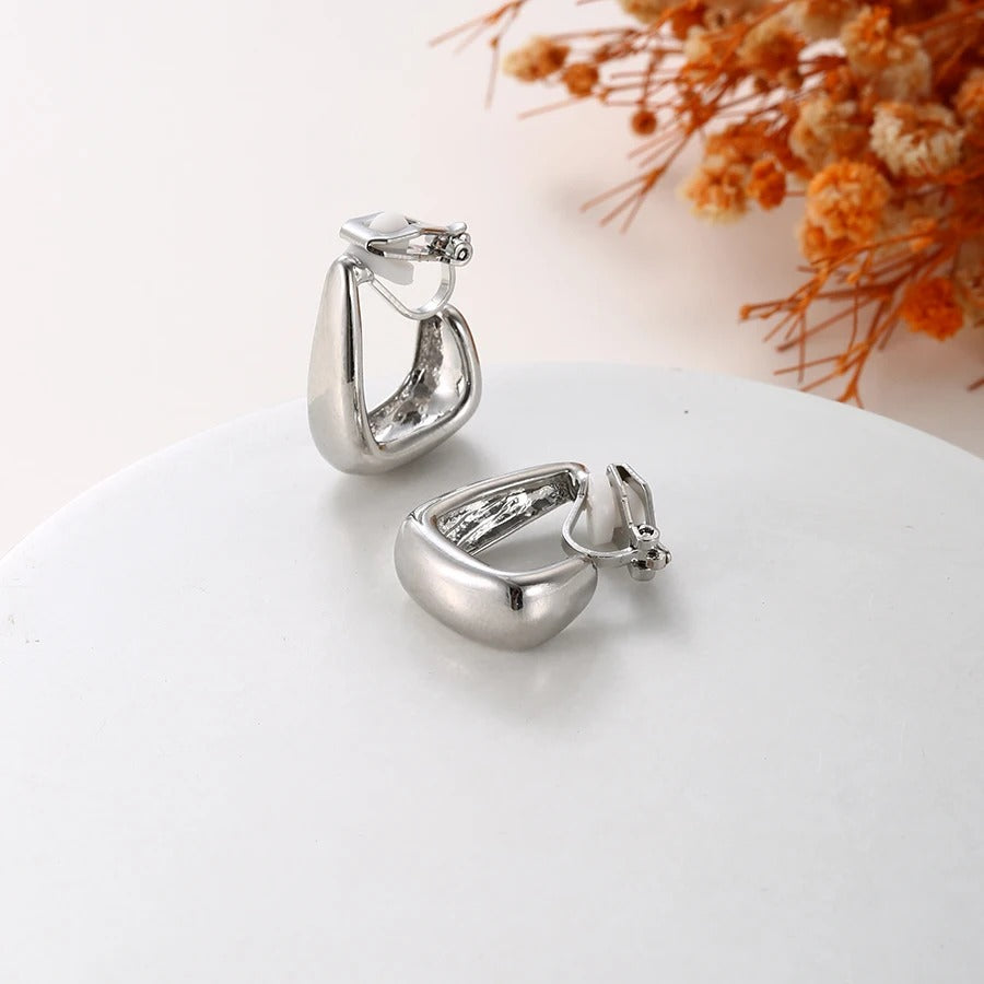 Boucles D'Oreilles Clips Goutte Chic