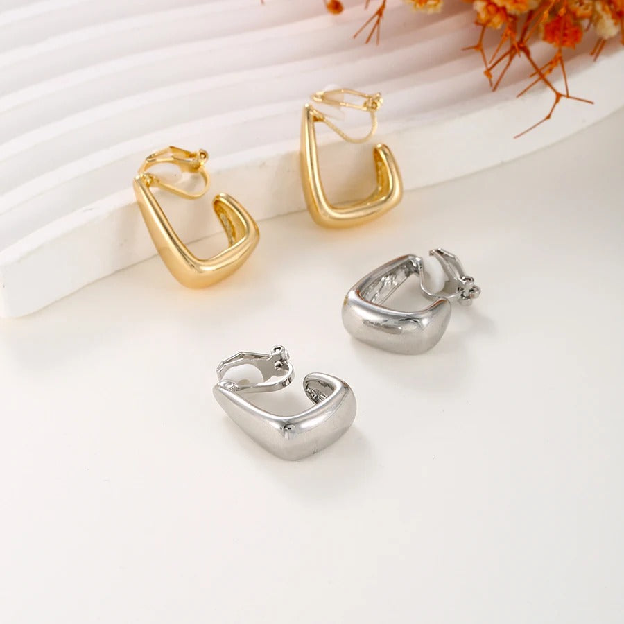 Boucles D'Oreilles Clips Goutte Chic