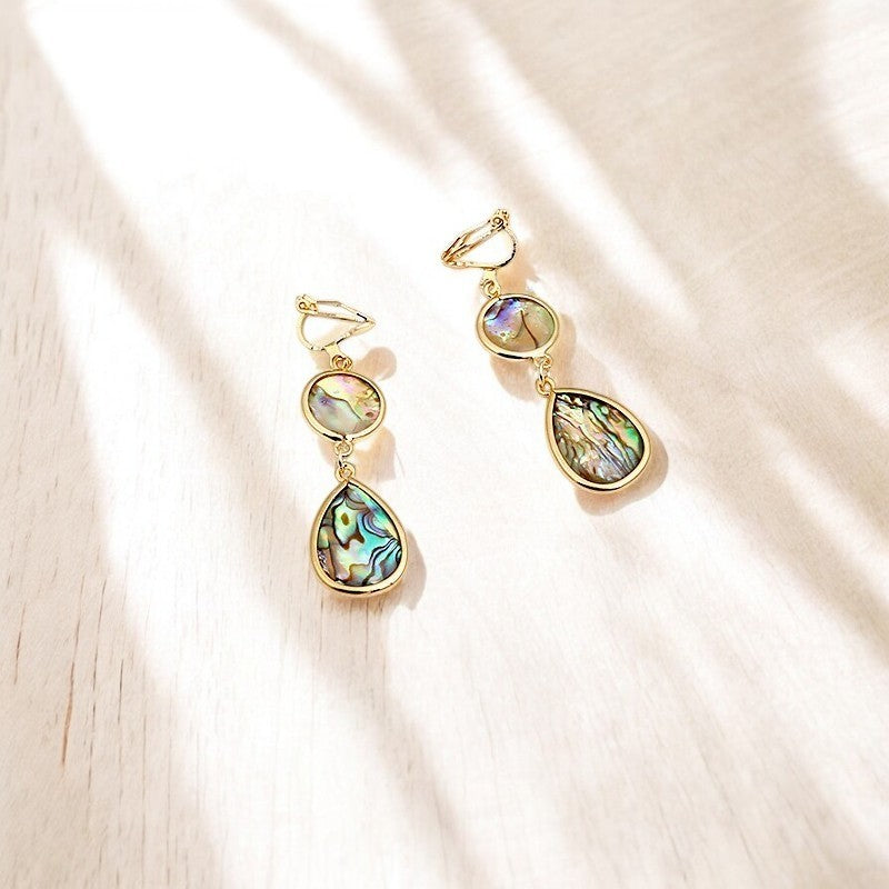 Boucles D'oreilles Clips Pendantes Image