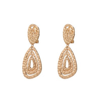 Boucles D'oreilles Clips Trio Gouttes