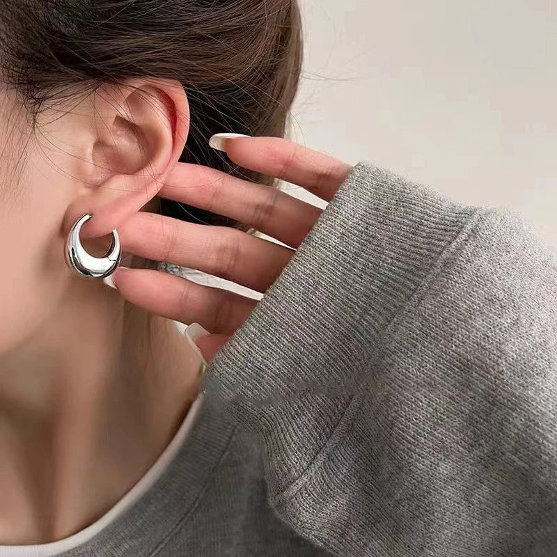 Boucles d'Oreilles Clip Confort Rondes