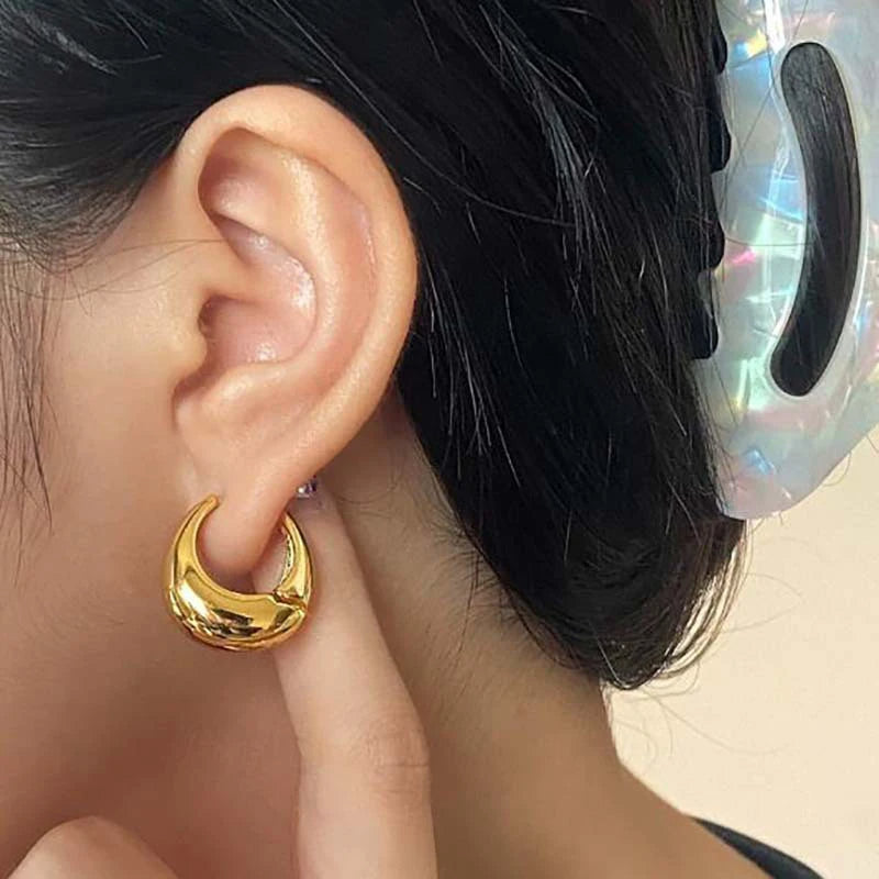 Boucles d'Oreilles Clip Confort Rondes