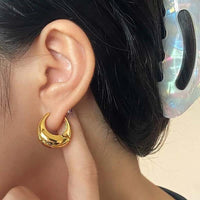 Boucles d'Oreilles Clip Confort Rondes