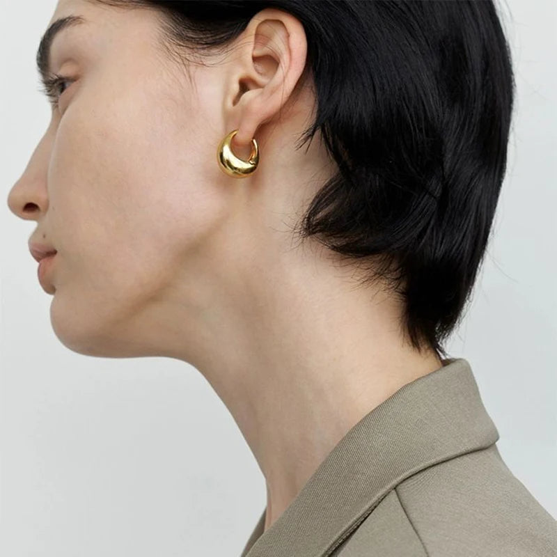 Boucles d'Oreilles Clip Confort Rondes
