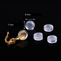 Protection en caoutchouc pour boucle d'oreille à clip