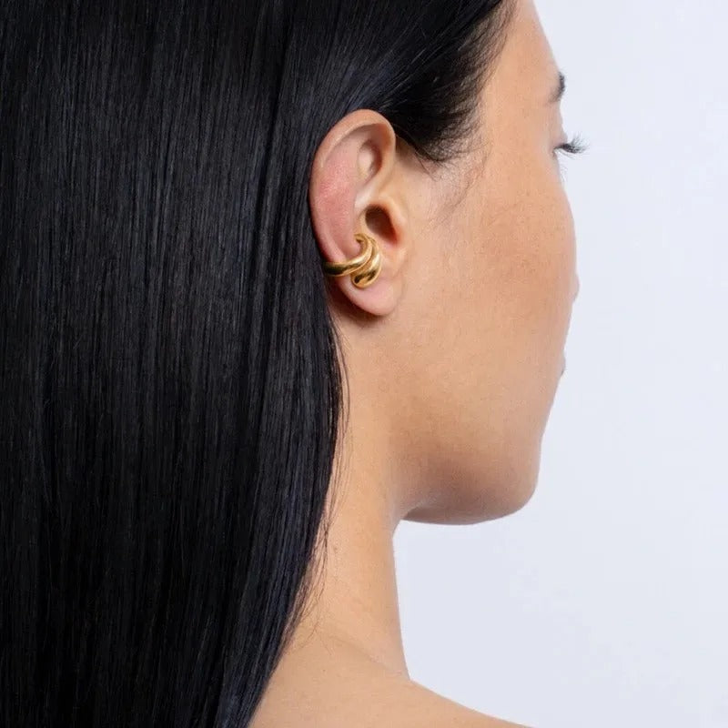 Ear Cuff Femme Doré Moderne et Chic