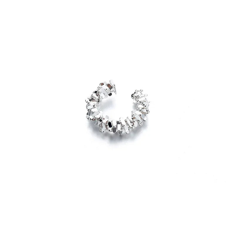 Ear cuff Irrégulier Effet Floral