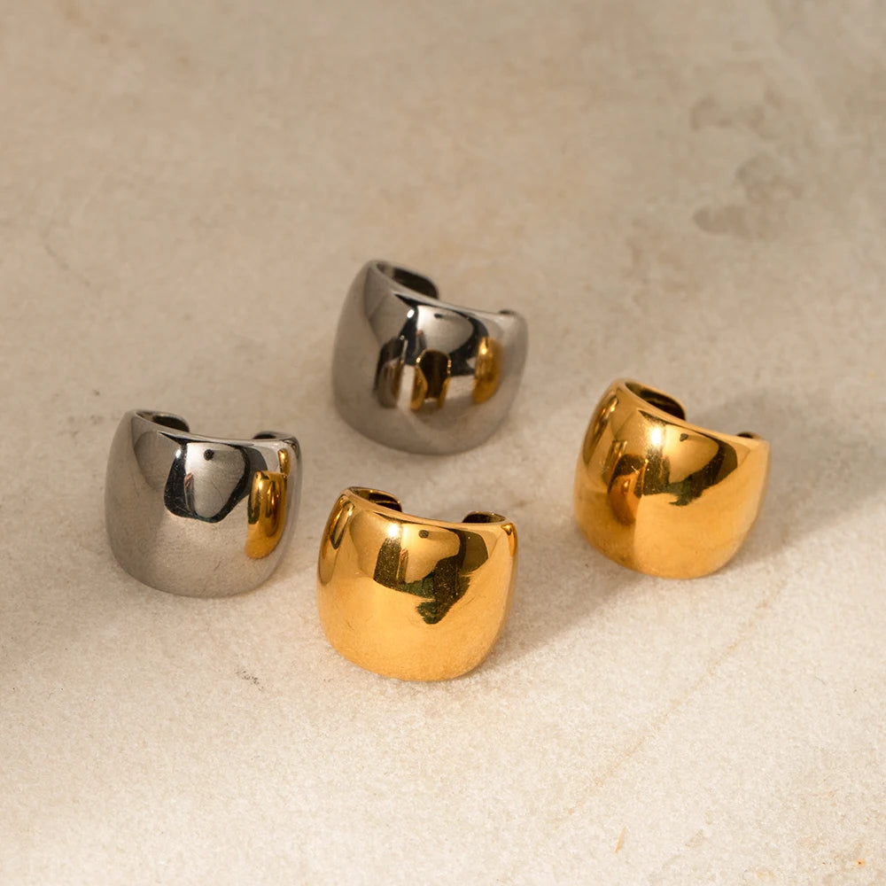 Ear cuff Large Acier Inoxydable