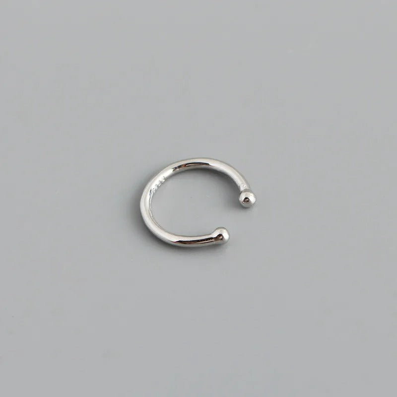 Ear Cuff Minimaliste – Argent