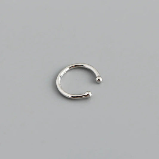 Ear Cuff Minimaliste – Argent