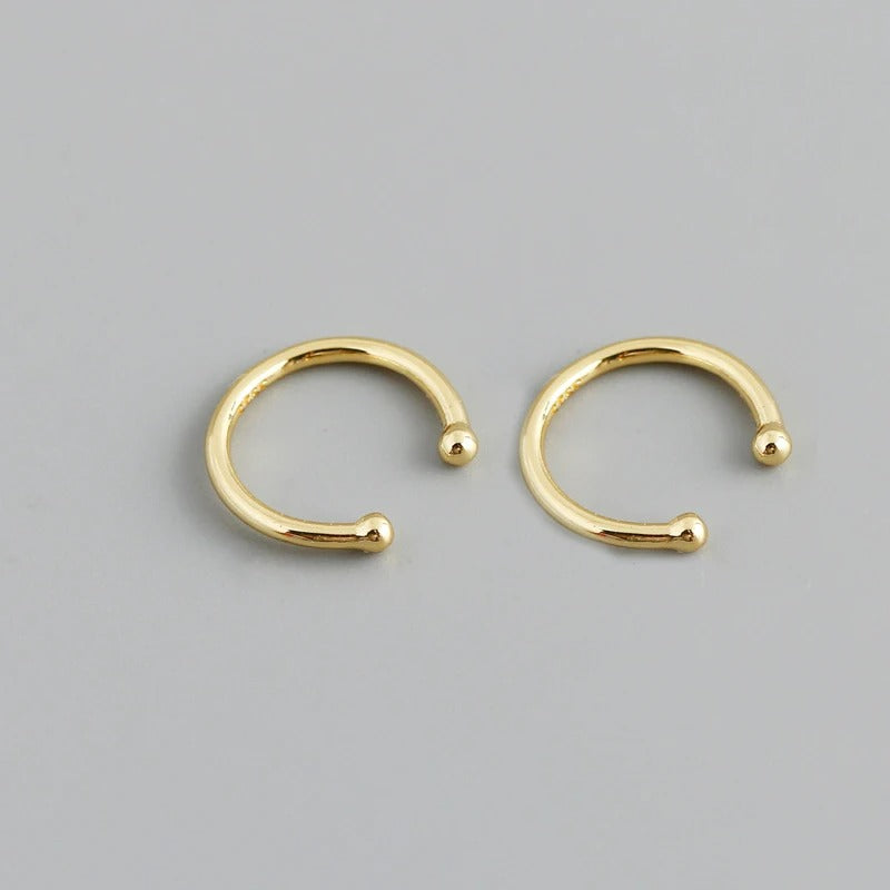 Ear Cuff Minimaliste – Argent