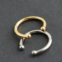 Ear Cuff Minimaliste – Argent