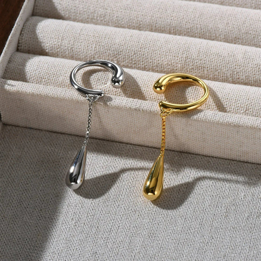 Ear Cuff Pendante Style Larme