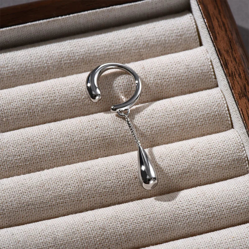 Ear Cuff Pendante Style Larme