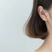 Ear Cuff Zircon Chic En Argent Et Zircon