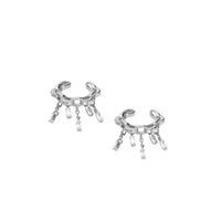 Earcuff Couronne Étincelante - Argent Et Zircon