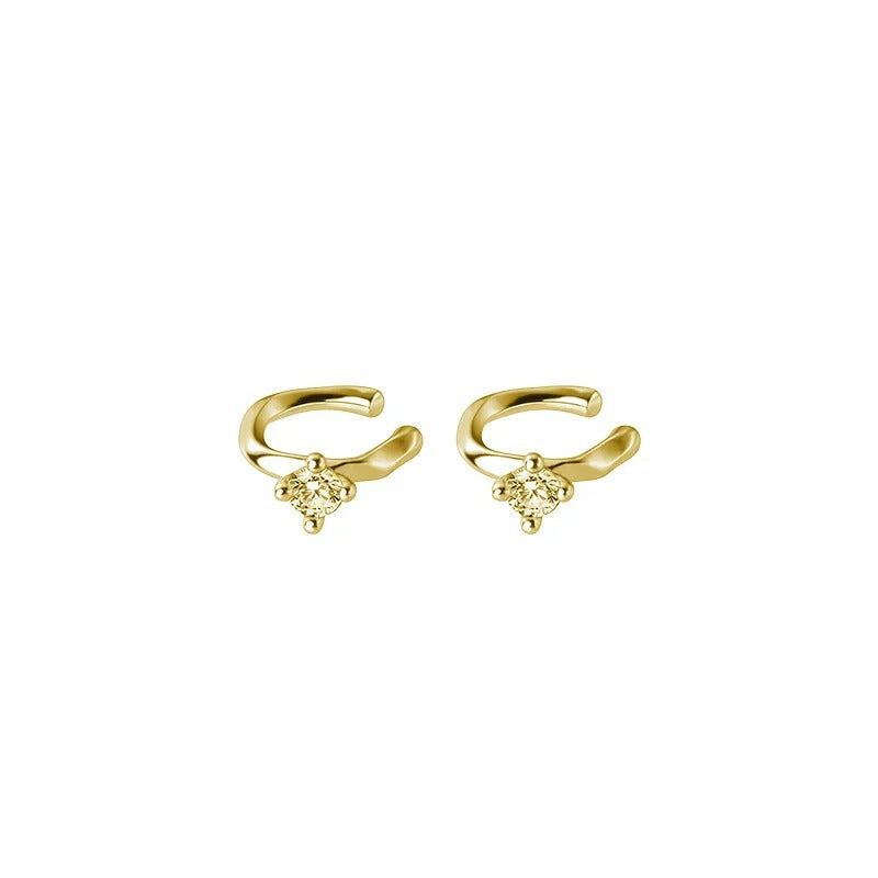 Earcuff Élégance Argent Et Zircon