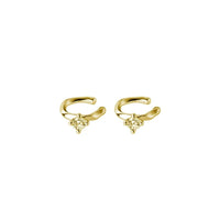 Earcuff Élégance Argent Et Zircon