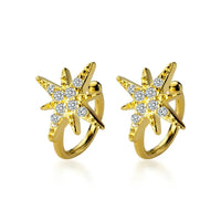 Earcuff Étoile Boréale Brillante