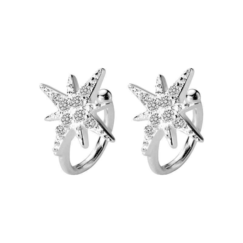 Earcuff Étoile Boréale Brillante